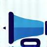 Icon representing promotion through digital channels